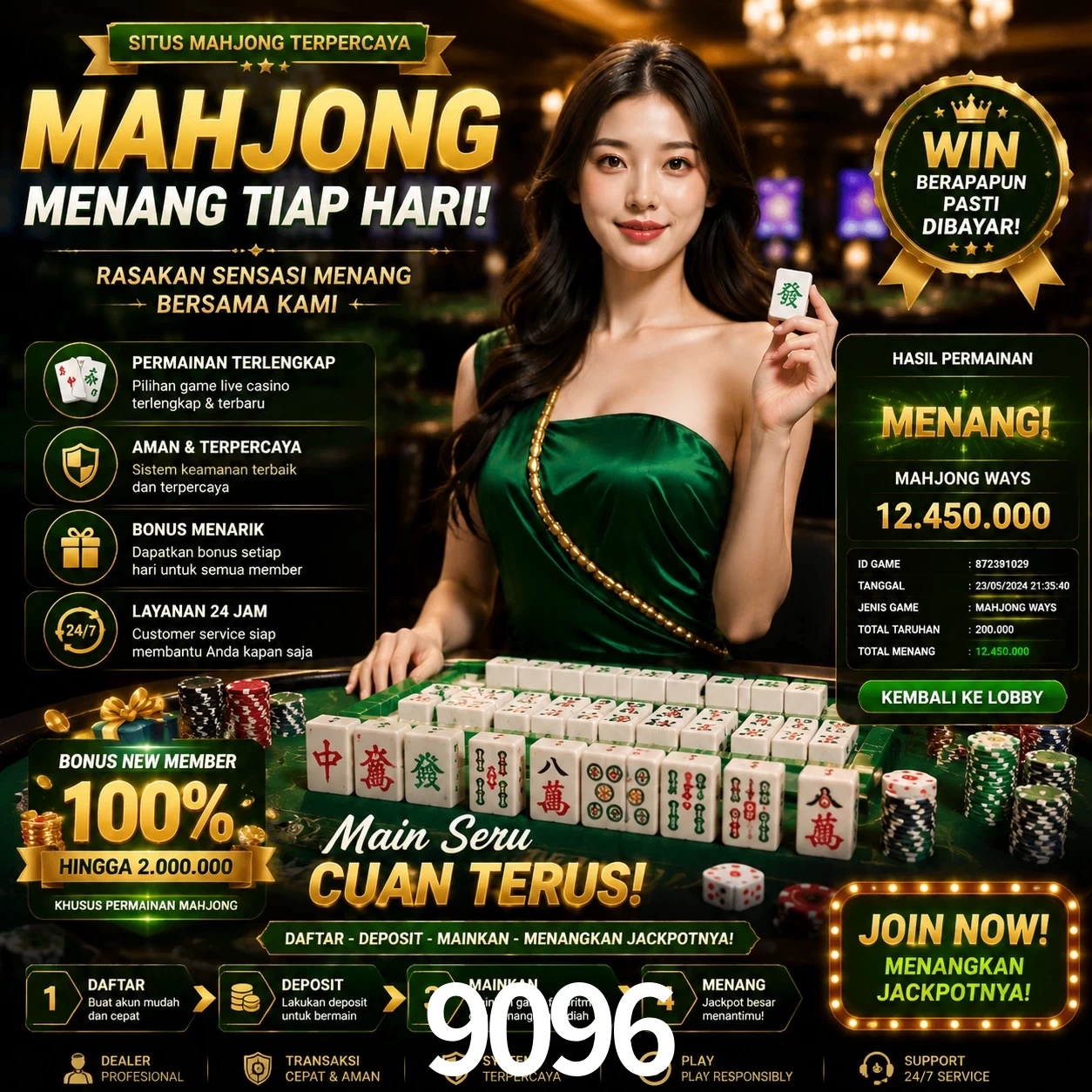 Cashback VIP 9096 - reembolso semanal